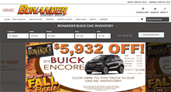 Desktop Screenshot of bonanderbuickgmc.com